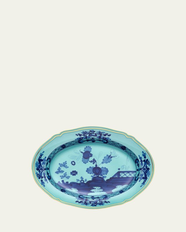 Oriente Italiano Oval Flat Platter